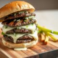 Blue burgertjes