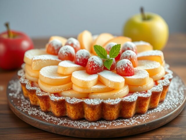 Boerenappeltaart