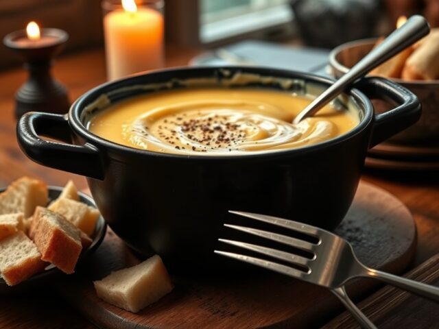 Boerenkaasfondue