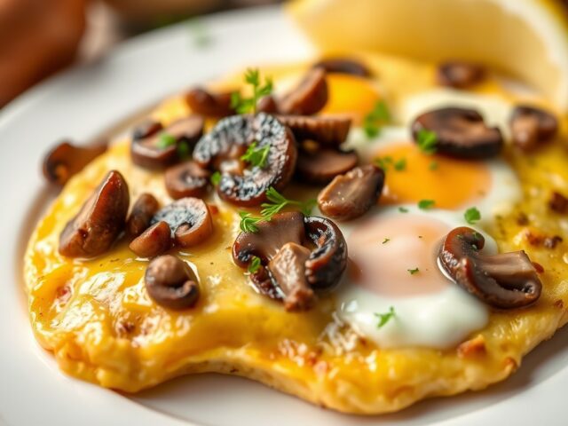 Boerenomelet — AI-gegenereerde illustratie