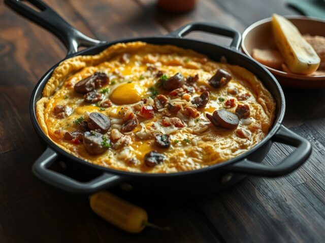Boerenomelet met Oude Waerder of Blond Goud