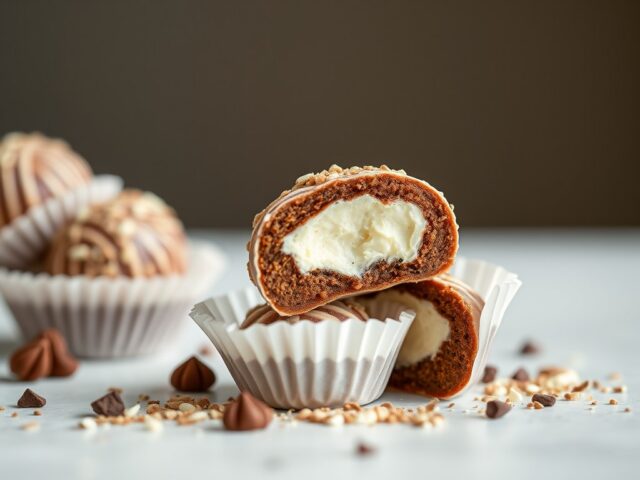 Bonbons Double Lait — AI-gegenereerde illustratie