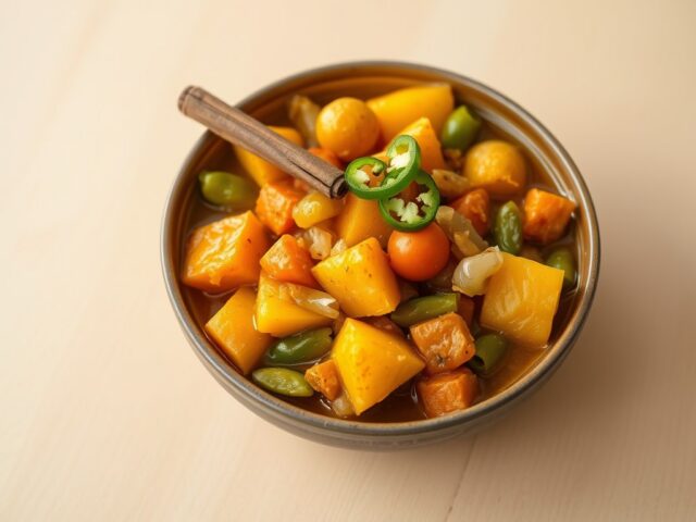 Bonte groentecurry