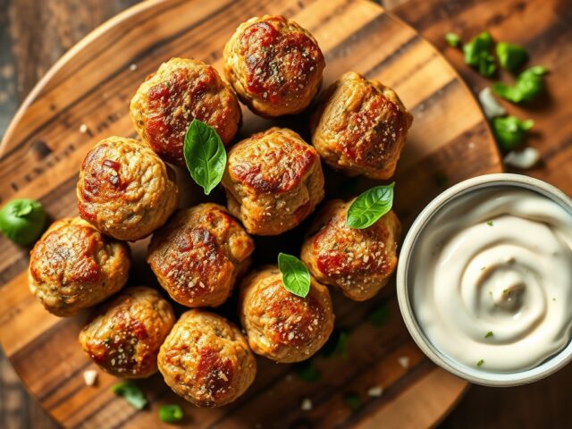 Borrelballetjes uit de oven