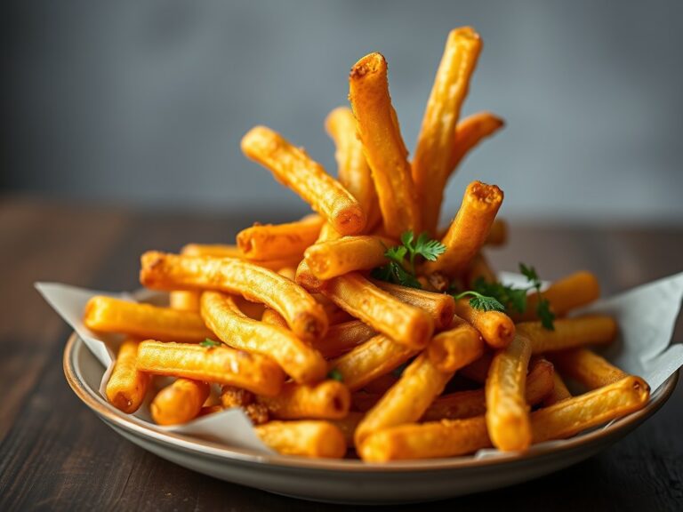 Borrelhapje van chips, apart maar wel lekker!
