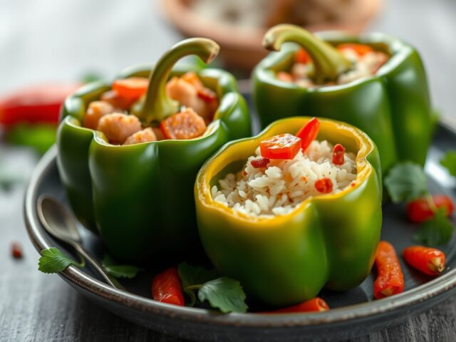 Bosnische gevulde paprika