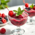 Bosvruchtensorbet