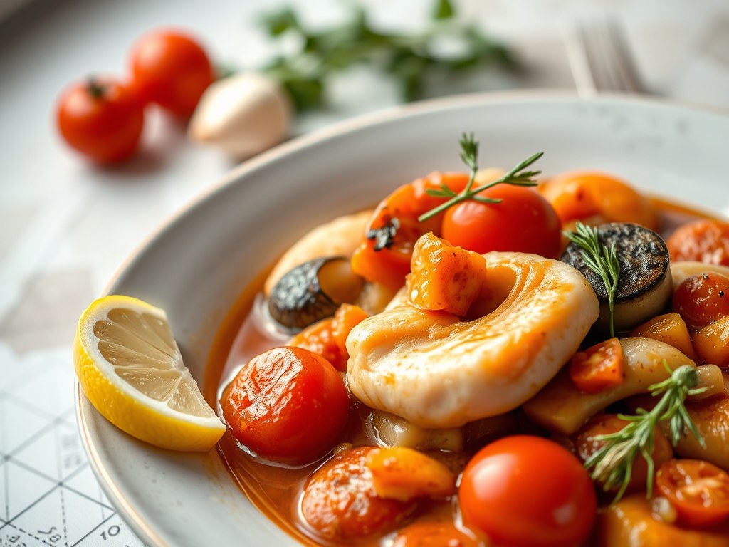 Bouillabaisse, AI-gegenereerde illustratie