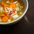 Bouillon met pepertjes
