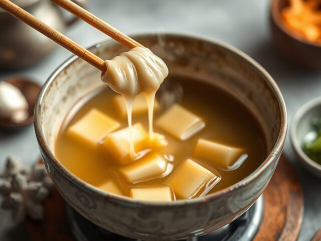 Bouillonfondue aziatisch