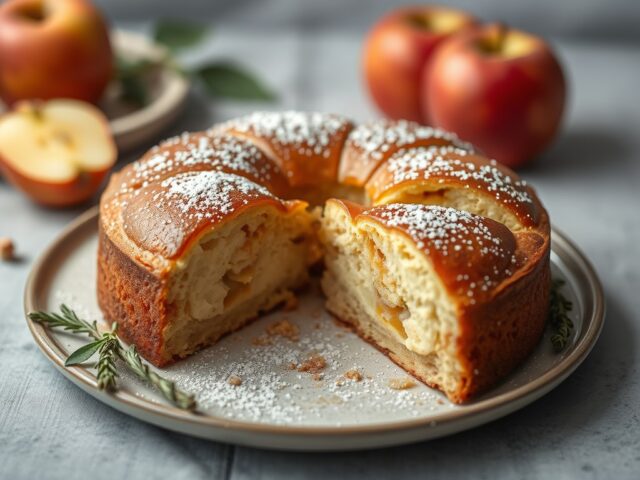 Bourgondische appeltaart