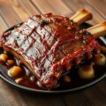 Braai van Varkensrib met Bot-Zwoerd-Spek