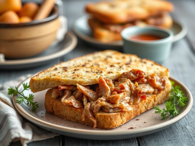 Brabantse worstenbroodjes — AI-gegenereerde illustratie