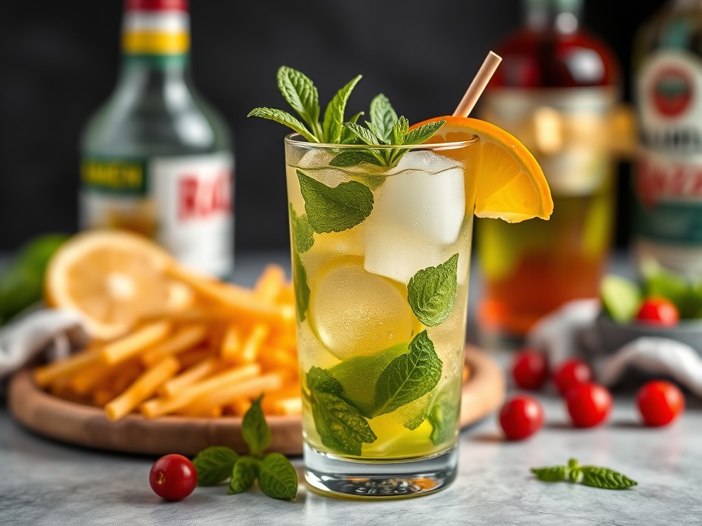 Bramen Mojito, AI-gegenereerde illustratie