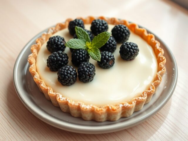 Bramentaart met munt