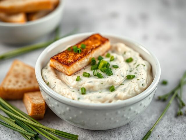 Brandade met schelvis en gerookte forel — AI-gegenereerde illustratie