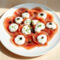 Bressaola met truffelcrème