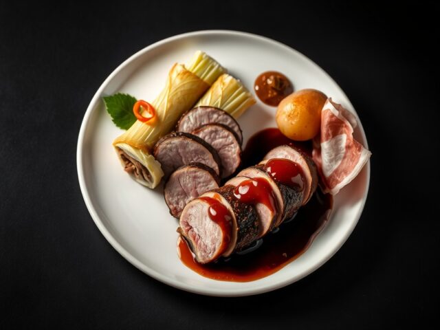 Bresse duif met canneloni van (zieopm)
