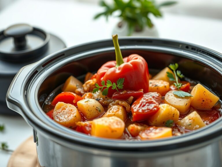 Briam in de slow cooker