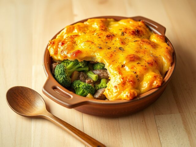 broccoli gehakt gratin