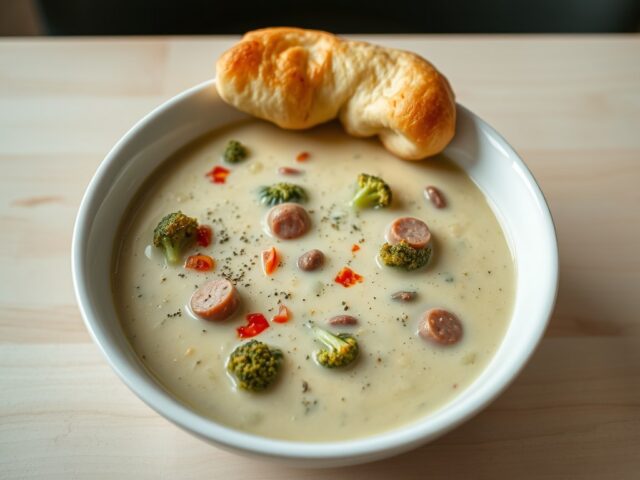 broccoli paddestoelensoep