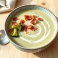 Broccoliroomsoep met pancetta