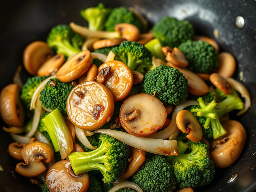 Broccolischotel, AI-gegenereerde illustratie