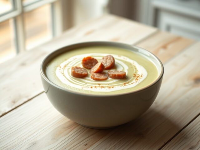 Broccolisoep met roomkaas