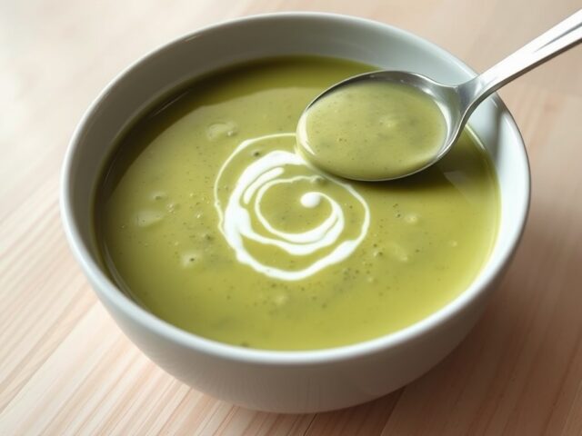 Broccolisoep met spinazie