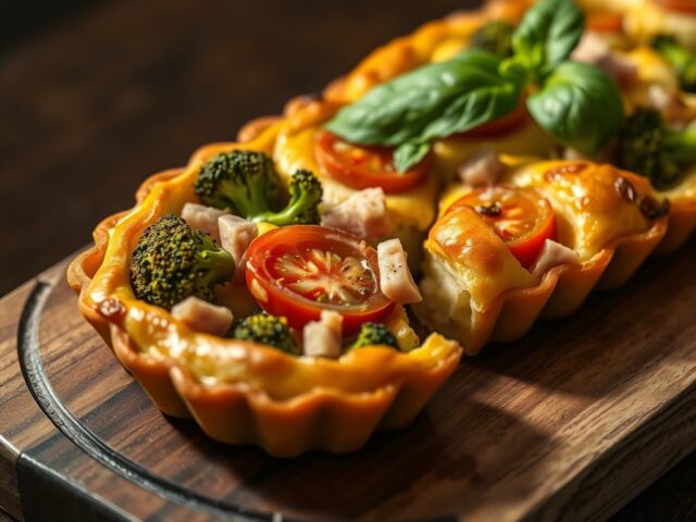 Broccolitaart ‘beetje Italiaans’