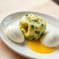 Broccolitimbaaltje met ei