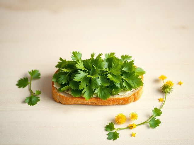 Broodje paardebloem