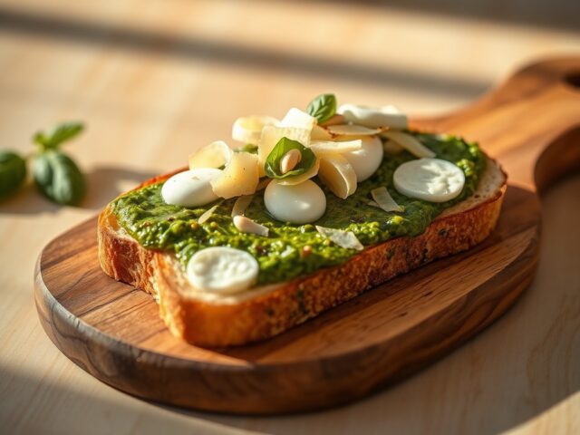 Broodje pesto