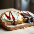 Broodje Philadelphia met Luikse siroop