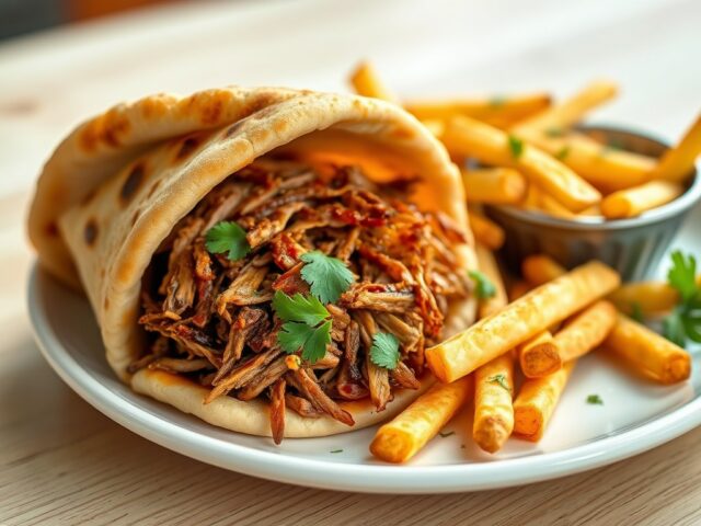 Broodje shoarma ala monique