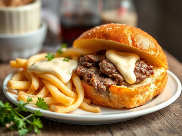Broodkuipje gevuld met filet american