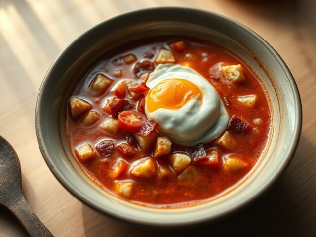 Broodsoep met tomaten