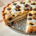 Broodtaartje met speculaaskruiden en rozijnen