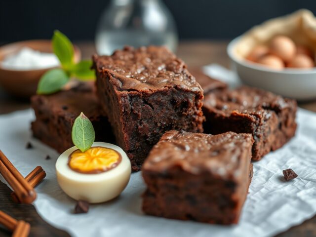 Brownies — AI-gegenereerde illustratie