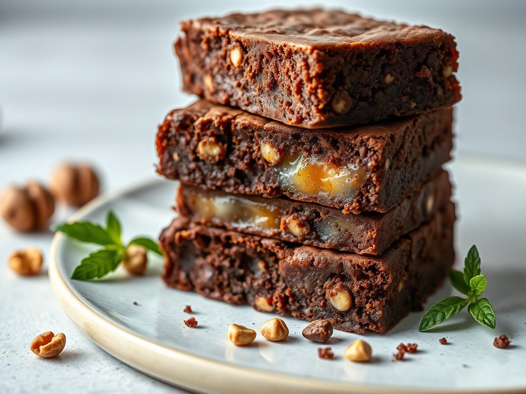 Brownies, AI-gegenereerde illustratie
