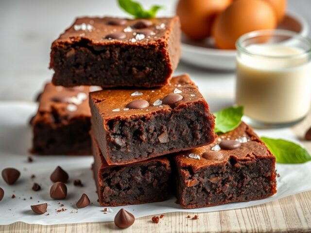 Brownies — AI-gegenereerde illustratie