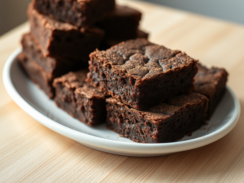 Brownies, AI-gegenereerde illustratie