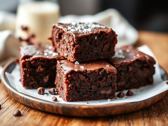 Brownies — AI-gegenereerde illustratie