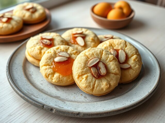 Brugge boter koekjes met abrikozen