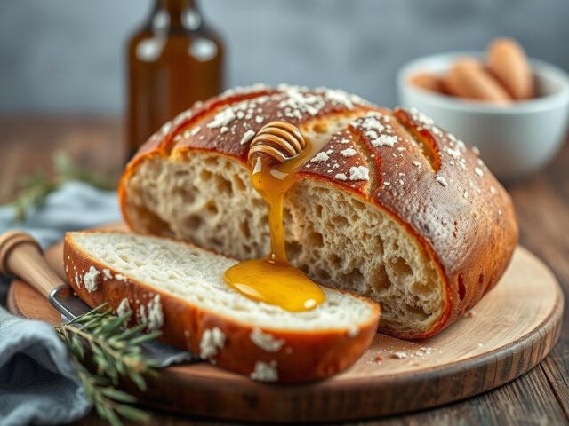 Bruin brood — AI-gegenereerde illustratie