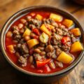 Bruine bonenpotpourri met een Limburgse tic