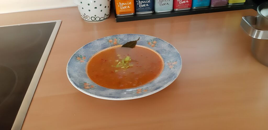 Bruine bonensoep met chorizo