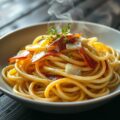 Bucatini met Tiroler speck