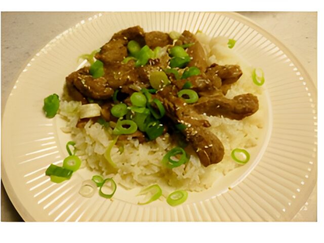 Bulgogi ( Koreaans rundvlees)