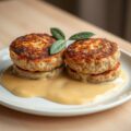 Burgers met mosterdsaus